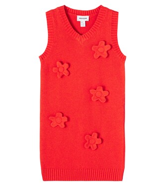 Kleid aus Baumwolle und Wolle | Mini Rodini