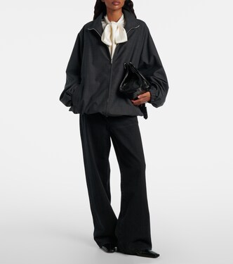 The Collegiate mid-rise wide-leg jeans | Frame