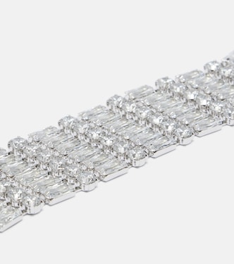 Crystal-embellished bracelet | Self-Portrait