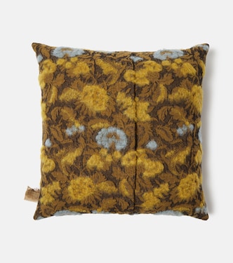 Areca embroidered floral cushion | The House of Lyria