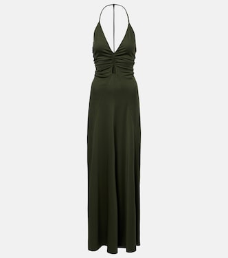 Ruched maxi dress | Victoria Beckham