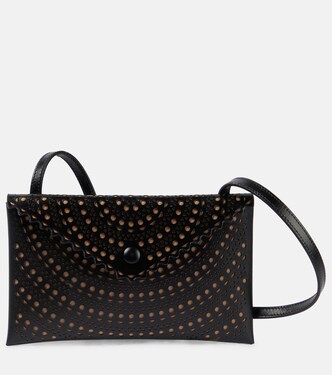 Louise 20 Mini leather clutch | Alaïa