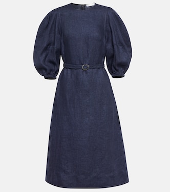 Midikleid aus Leinen | Chloé