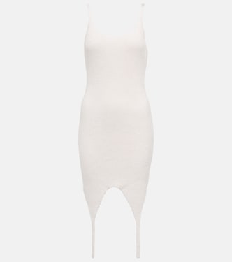Ribbed-knit minidress | Balmain