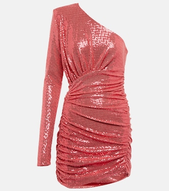 One-shoulder sequined minidress | Alexandre Vauthier