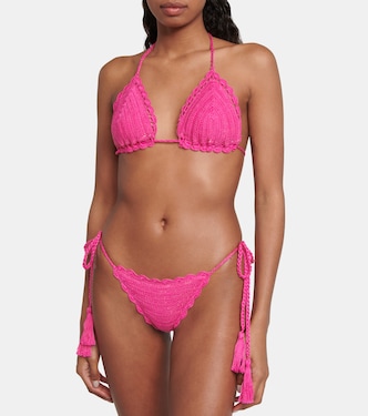 Esclusiva Mytheresa - Top bikini in crochet | Anna Kosturova