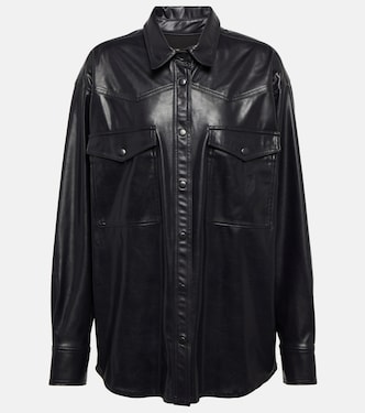 Chemise Bernyga en cuir synthétique | Marant Etoile