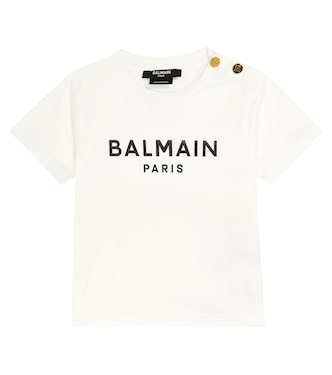 Baby - T-shirt con logo stampato | Balmain Kids
