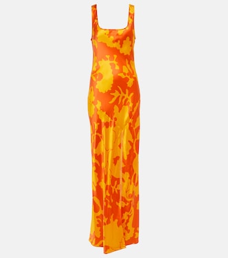 Printed silk maxi dress | SIR
