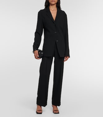 Blazer monopetto in crêpe | Toteme