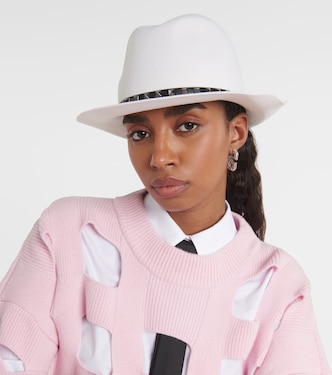 Fedora Rockstud in lana | Valentino
