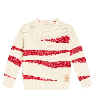 Pull intarsia en coton mélangé | Scotch & Soda Kids