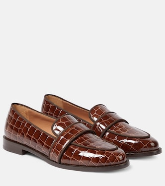 Mocassins Martin en cuir embossé | Aquazzura