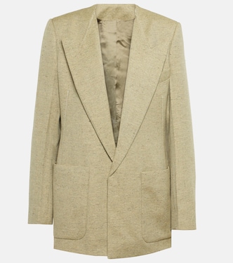 Blazer monopetto in misto lana | Victoria Beckham