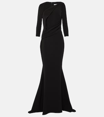 Robe Pollina aus Crêpe | Safiyaa