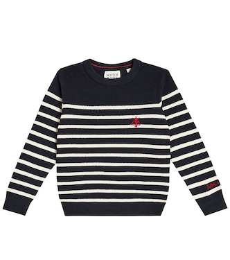 Pull rayé en coton | Scotch & Soda Kids