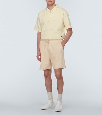Shorts de algodón con logo | Burberry