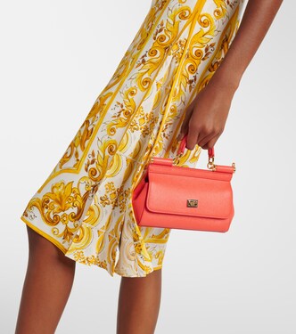 Orange dolce and gabbana bag hotsell