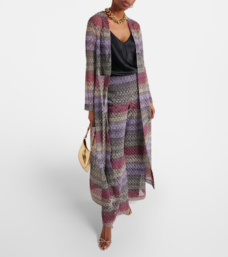 Cardigan in maglia con lamé | Missoni