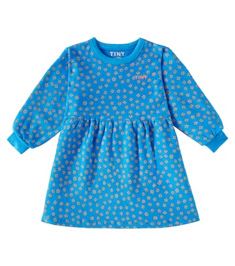 Vestido Daisies de felpa de algodón | Tinycottons