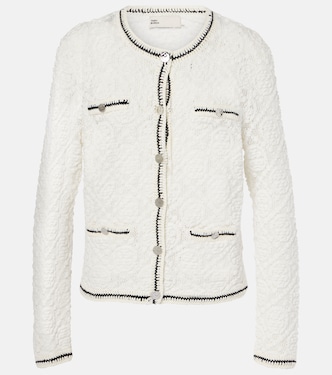 Cárdigan Kendra de algodón | Tory Burch