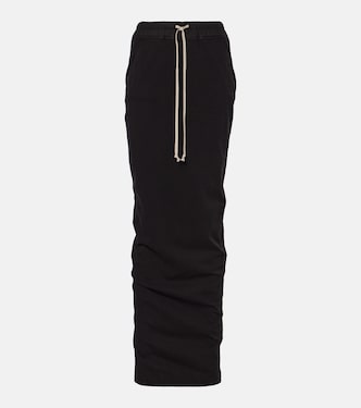 Falda Pillar DRKSHDW de denim | Rick Owens