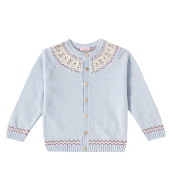 Cardigan aus einem Wollgemisch | La Coqueta