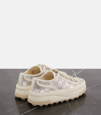 Tennis 1977 GG Canvas platform sneakers | Gucci