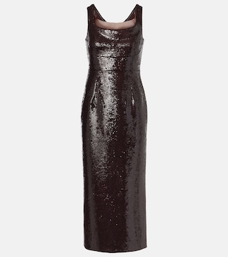 Abito midi con paillettes | Roland Mouret