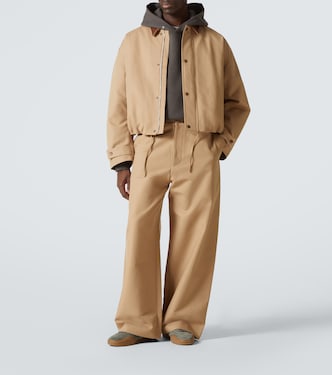 Weite Hose aus Baumwoll-Twill | Acne Studios