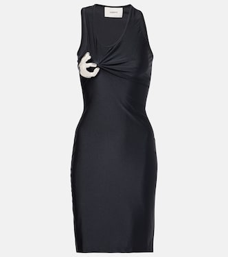 Emoji embellished jersey minidress | Coperni