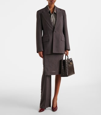 Striped wool blazer | Bottega Veneta