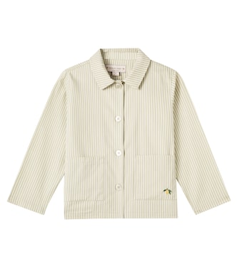 Frankie striped cotton overshirt | Konges Sløjd