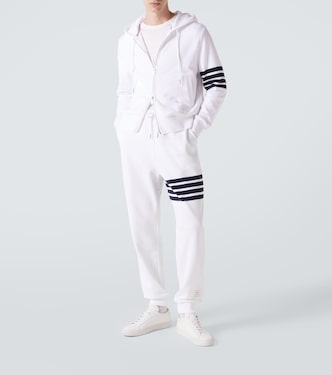 Pantalon de survêtement 4-Bar en coton | Thom Browne
