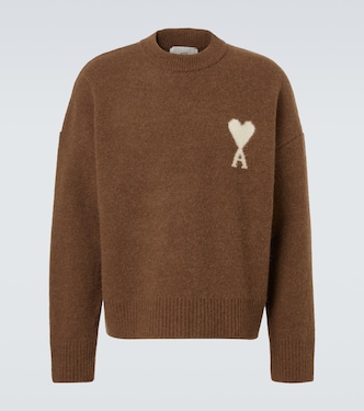 Pull en alpaga et laine  | Ami Paris