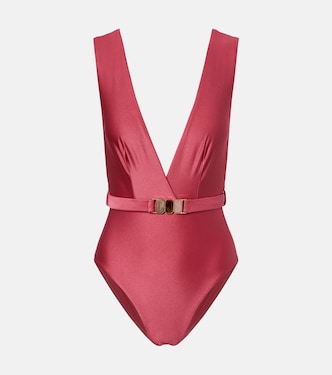 Wanderlust belted swimsuit | Zimmermann