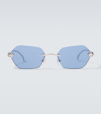 The Panthère De Cartier square sunglasses | Cartier Eyewear Collection