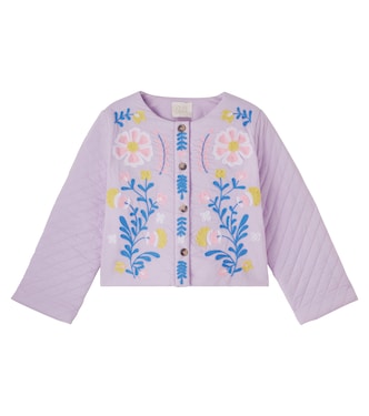Orisha embroidered cotton jacket | Louise Misha