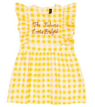 Besticktes Kleid aus Baumwolle | Mini Rodini