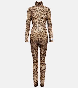 X Kim Jumpsuit aus einem Seidengemisch | Dolce&Gabbana