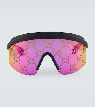 Occhiali da sole GG a maschera | Gucci