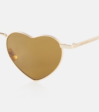 SL 301 Loulou heart-shaped sunglasses | Saint Laurent