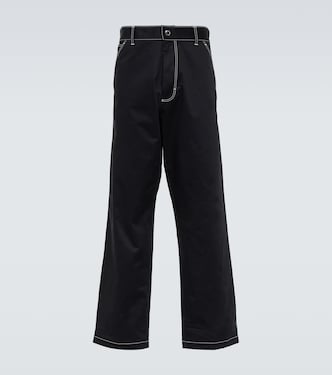 Gerade Hose aus Baumwolle | Prada