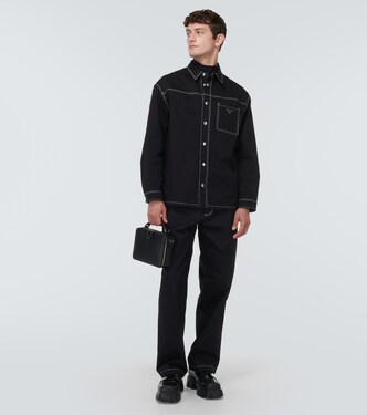 Pantalon en coton mélangé | Prada