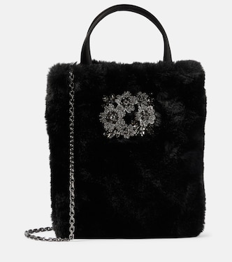 Sac Drapé Pocket Bouquet Mini | Roger Vivier
