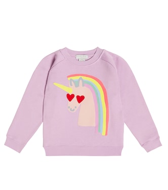 Sudadera de algodón estampada | Stella McCartney Kids