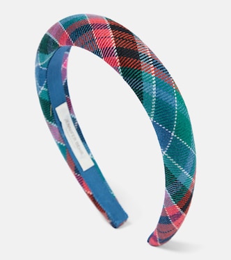 Cerchietto Tartan in jacquard | Jennifer Behr