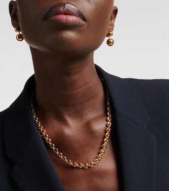 Halskette Small Circle aus Sterlingsilber, 18kt vergoldet | Sophie Buhai