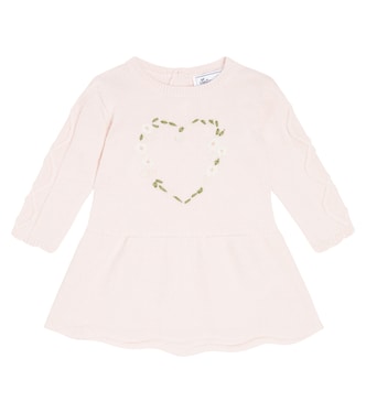 Bébé – Robe brodée en laine mélangée | Tartine et Chocolat