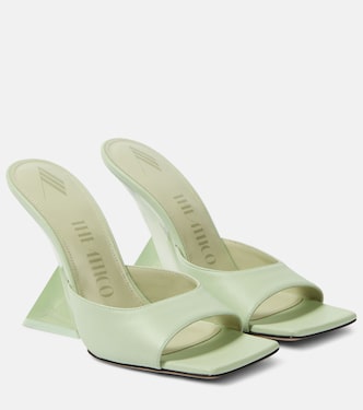 Mules Cheope de piel | The Attico
